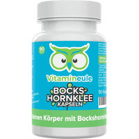 Produktbild von Vitamineule® Bockshornklee Kapseln mit 500 mg 4:1 Extrakt, vegan und ohne Zusatzstoffe