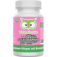 Produktbild von Vitamineule® Brokkoli Sulforaphan Kapseln - 400 mg - 40 mg Sulforaphan - vegan und ohne Zusatzstoffe