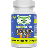 Produktbild von Vitamineule® Cordyceps Kapseln vegan ohne Zusatzstoffe