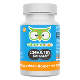 Vitamineule Creatin Monohydrat Kapseln 585 mg 250 Stück – Bild 1 von 1