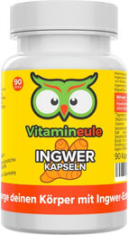 Vitamineule® Ingwer Kapseln vegan ohne Zusatzstoffe – Bild 1 von 1