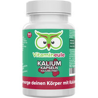 Produktbild von Vitamineule® Kalium Kapseln mit Kaliumcitrat 316 mg ohne Zusatzstoffe