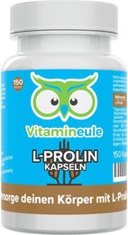 Vitamineule® L-Prolin Kapseln vegan ohne Zusatzstoffe – Bild 1 von 1