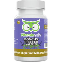 Produktbild von Vitamineule® Mönchspfeffer Kapseln vegan ohne Zusatzstoffe