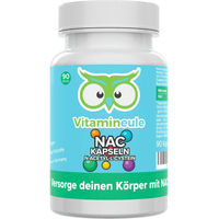 Produktbild von Vitamineule NAC Kapseln vegan ohne Zusatzstoffe