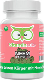 Vitamineule® Neem Kapseln 400 mg 4:1 Extrakt vegan und ohne Zusatzstoffe – Bild 1 von 1