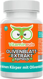 Vitamineule® Olivenblattextrakt Kapseln 500 mg vegan ohne Zusatzstoffe – Bild 1 von 1