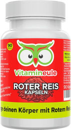 Vitamineule Roter Reis Kapseln vegan ohne Zusatzstoffe – Bild 1 von 1