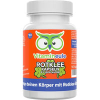 Produktbild von Vitamineule Rotklee Kapseln vegan ohne Zusatzstoffe