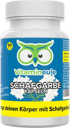 Vitamineule® Schafgarbe Kapseln mit 300 mg 10:1 Extrakt, vegan und ohne Zusatzstoffe – Bild 1 von 1