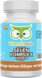 Vitamineule® Selen Komplex Kapseln mit 200 µg ohne Zusatzstoffe für Erwachsene und Kinder – Bild 1 von 1
