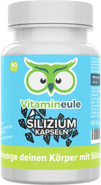 Vitamineule® Silizium Kapseln mit Bambusextrakt vegan und ohne Zusatzstoffe – Bild 1 von 1