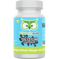 Produktbild von Vitamineule® Silizium Kapseln mit Bambusextrakt vegan und ohne Zusatzstoffe