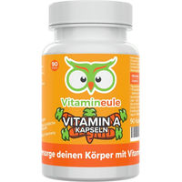 Produktbild von Vitamineule® Vitamin A Kapseln ohne Zusatzstoffe für Erwachsene und Kinder