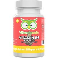 Produktbild von Vitamineule® Vitamin B6 Kapseln mit 25 mg P-5-P Pyridoxal-5-Phosphat ohne Zusatzstoffe für Erwachsene und Kinder