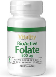 VitaminExpress Folsäure Kapseln vegan ohne Zusatzstoffe für Schwangere und Stillende – Bild 1 von 1