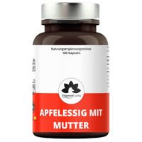 Produktbild von VitaminFuchs Apfelessig Kapseln mit Mutter vegan ohne Zusatzstoffe 180 Stück