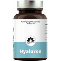 Produktbild von VitaminFuchs Hyaluron Kapseln mit 500 mg pro Portion