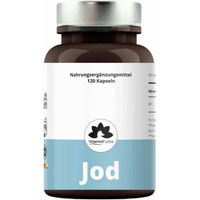 Produktbild von VitaminFuchs Jod Tabletten mit Kelp/Braunalge vegan und ohne Zusatzstoffe 120 Stück