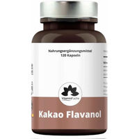 Produktbild von VitaminFuchs Kakao Flavanol Kapseln vegan ohne Zusatzstoffe