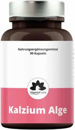 VitaminFuchs Kalzium Alge Kapseln mit Algenkalk Sango vegan – Bild 1 von 2