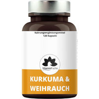 Produktbild von VitaminFuchs Kurkumaextrakt und Weihrauchpulver Kapseln 120 Stück