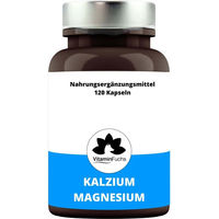 Produktbild von VitaminFuchs Mineralstoff-Komplex Kalzium Magnesium Kapseln vegan ohne Zusatzstoffe 365 Stück