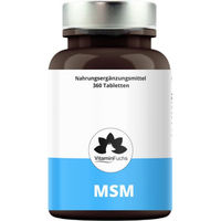 Produktbild von VitaminFuchs MSM Organischer Schwefel Tabletten Vegan ohne Zusatzstoffe 365 Stück