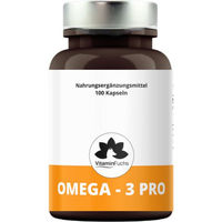 Produktbild von VitaminFuchs Omega 3 Fettsäuren Kapseln mit DHA und EPA ohne Zusatzstoffe