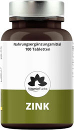 VitaminFuchs Zink Tabletten hochdosiert mit Zinkbisglycinat ohne Zusatzstoffe – Bild 1 von 2