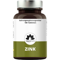 Produktbild von VitaminFuchs Zink Tabletten hochdosiert mit Zinkbisglycinat ohne Zusatzstoffe