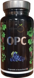 Vitamona OPC Traubenkernextrakt 95% hochdosiert 60 Kapseln vegan laktosefrei glutenfrei – Bild 1 von 2
