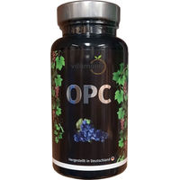 Produktbild von Vitamona OPC Traubenkernextrakt 95% hochdosiert 60 Kapseln vegan laktosefrei glutenfrei