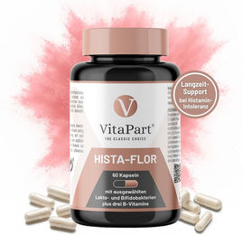 VitaPart Hista-Flor Kapseln zur Unterstützung bei Histaminintoleranz 60 Kapseln – Bild 1 von 1