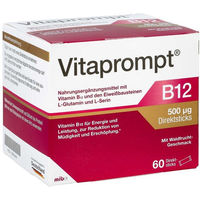 Produktbild von Vitaprompt B12 500 µg Direktsticks vegan 60 Stück