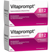 Produktbild von Vitaprompt mibe GmbH Vitamin B12 Tabletten vegan und laktosefrei für Senioren sowie Schwangere und Stillende