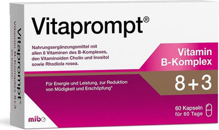 Vitaprompt Vitamin B-Komplex 8+3 Kapseln 60 Stück – Bild 1 von 4