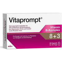 Produktbild von Vitaprompt Vitamin B-Komplex 8+3 Kapseln 60 Stück