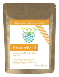 VITARAGNA Bioaktiv-IR Ballaststoff-Komplex Pulver mit Apfelfasern, Myo-Inositol, Bioflavonoid, Akazien, Kollagen und Silizium, 434g – Bild 1 von 4