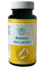 VITARAGNA CN-X LACTO-7 Nahrungsergänzungsmittel mit 7 Lactobacillus-Bakterienstämmen, 60 Kapseln, laktosefrei, glutenfrei und ohne Zusatzstoffe – Bild 1 von 3