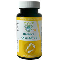Produktbild von VITARAGNA CN-X LACTO-7 Nahrungsergänzungsmittel mit 7 Lactobacillus-Bakterienstämmen, 60 Kapseln, laktosefrei, glutenfrei und ohne Zusatzstoffe