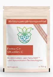 VITARAGNA Fenu-C+ Liposomales Vitamin C hochdosiert vegan 90 Kapseln – Bild 1 von 3