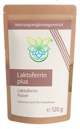 VITARAGNA Laktoferrin Pulver Plus mit Kolostrum und Apo-Laktoferrin, 120 g, ohne Zusatzstoffe – Bild 1 von 2