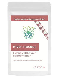 VITARAGNA Myo-Inositol Pulver – Inositol vegan, glutenfrei und ohne Zusatzstoffe, 200 g – Bild 1 von 3