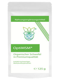 VITARAGNA OptiMSM Methylsulfonylmethan MSM Pulver 125g ohne Zusatzstoffe – Bild 1 von 2