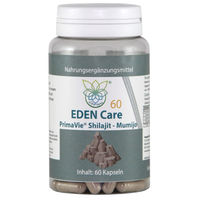 Produktbild von VITARAGNA PrimaVie Shilajit Mumijo Kapseln mit Huminsäure und Fulvinsäure aus dem Himalaya, 60 Kapseln, ohne Zusatzstoffe, glutenfrei, laktosefrei und zuckerfrei
