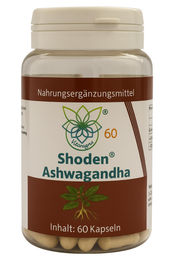 Vitaragna Shoden Ashwagandha Extrakt mit Withanolide 60 vegane Kapseln laktosefrei und ohne Zusatzstoffe – Bild 1 von 4