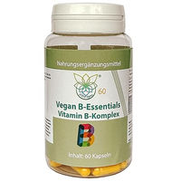 Produktbild von VITARAGNA Veganer Vitamin B-Komplex, 60 Kapseln, hochdosiert, glutenfrei, laktosefrei und ohne Zusatzstoffe