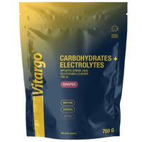 Produktbild von Vitargo Kohlenhydrate mit Elektrolyten Pulver Traube 750 g