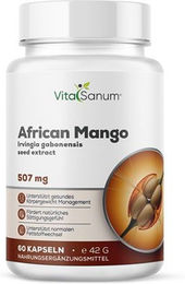 VitaSanum Afrikanische Mango Irvingia gabonensis Kapseln vegan 60 Stück – Bild 1 von 1